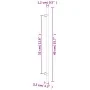 Cabinet handles 5 pcs bronze stainless steel 320 mm by , Cabinet knobs and handles - Ref: Foro24-155434, Price: 27,91 €, Disc...