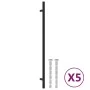 Cabinet handles 5 pcs black stainless steel 320 mm by , Cabinet knobs and handles - Ref: Foro24-155370, Price: 14,41 €, Disco...