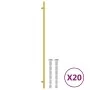 Schrankgriffe 20 Stück goldfarbener Edelstahl 480 mm von , Schrankknöpfe und Griffe - Ref: Foro24-3203602, Preis: 71,38 €, Ra...