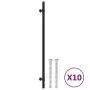Cabinet handles 10 pcs black stainless steel 320 mm by , Cabinet knobs and handles - Ref: Foro24-3203713, Price: 25,63 €, Dis...