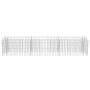 Arriate de gaviones de acero 270x50x50 cm de vidaXL, Maceteros y jardineras - Ref: Foro24-143563, Precio: 74,05 €, Descuento: %