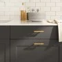 Schrankgriffe 10 Stück Edelstahl goldfarben 64 mm von , Schrankknöpfe und Griffe - Ref: Foro24-155356, Preis: 15,39 €, Rabatt: %