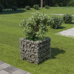 Steel gabion bed 50x50x50 cm by vidaXL, Pots and planters - Ref: Foro24-143570, Price: 34,81 €, Discount: %