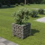 Arriate de gaviones de acero 50x50x50 cm de vidaXL, Maceteros y jardineras - Ref: Foro24-143570, Precio: 36,95 €, Descuento: %