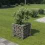 Arriate de gaviones de acero 50x50x50 cm de vidaXL, Maceteros y jardineras - Ref: Foro24-143570, Precio: 34,81 €, Descuento: %