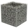 Arriate de gaviones de acero 50x50x50 cm de vidaXL, Maceteros y jardineras - Ref: Foro24-143570, Precio: 34,81 €, Descuento: %
