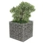 Arriate de gaviones de acero 50x50x50 cm de vidaXL, Maceteros y jardineras - Ref: Foro24-143570, Precio: 34,81 €, Descuento: %