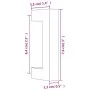 Tiradores para armarios 10 uds acero inoxidable bronce 64 mm by , Cabinet knobs and handles - Ref: Foro24-155404, Price: 13,7...