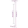 Tiradores para armarios 20 uds acero inoxidable bronce 480 mm by , Cabinet knobs and handles - Ref: Foro24-3203618, Price: 52...