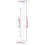 Tiradores para armarios 10 uds acero inoxidable bronce 224 mm by , Cabinet knobs and handles - Ref: Foro24-3203632, Price: 18...