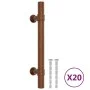 Griffe für Schränke 20 Stück Edelstahl Bronze 96 mm von , Schrankknöpfe und Griffe - Ref: Foro24-3203700, Preis: 47,66 €, Rab...
