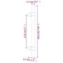 Tiradores para armarios 20 uds acero inoxidable negro 128 mm by , Cabinet knobs and handles - Ref: Foro24-3203693, Price: 35,...