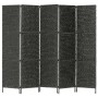 Biombo divisor 5 paneles jacinto de agua negro 193x160 cm de vidaXL, Divisores de ambientes - Ref: Foro24-247352, Precio: 136...
