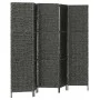 Biombo divisor 5 paneles jacinto de agua negro 193x160 cm de vidaXL, Divisores de ambientes - Ref: Foro24-247352, Precio: 134...