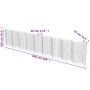 Muro de gaviones de acero 630x30x100 cm de vidaXL, Paneles de vallas - Ref: Foro24-143573, Precio: 246,37 €, Descuento: %
