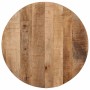 Mesa de bistró madera de mango rugosa Ø60x76 cm en Mesas de comedor | Comprar online en Foru.es