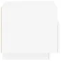Bedside table with white LED lights 40x39x37 cm by , Nightstands - Ref: Foro24-836798, Price: 51,84 €, Discount: %
