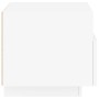 Mesita de noche con luces LED blanco 40x39x37 cm de , Mesitas de noche - Ref: Foro24-836798, Precio: 50,06 €, Descuento: %