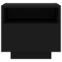 Mesitas de noche con luces LED 2 unidades negro 40x39x37 cm de , Mesitas de noche - Ref: Foro24-836801, Precio: 88,04 €, Desc...