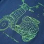 Camiseta infantil azul oscuro 140 de , Camisetas para niños - Ref: Foro24-11658, Precio: 7,93 €, Descuento: %