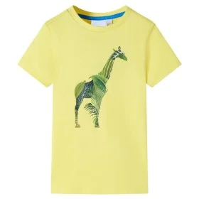 Camiseta infantil amarillo 128 de , Camisetas para niños - Ref: Foro24-12267, Precio: 8,06 €, Descuento: %