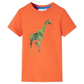 Camiseta infantil naranja 116 de , Camisetas para niños - Ref: Foro24-12271, Precio: 8,06 €, Descuento: %
