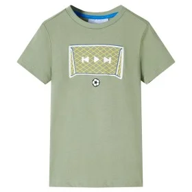 Camiseta infantil caqui claro 104 de , Camisetas para niños - Ref: Foro24-12420, Precio: 7,99 €, Descuento: %