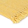 Manta de algodón amarillo mostaza 160x210 cm de vidaXL, Mantas - Ref: Foro24-133762, Precio: 37,57 €, Descuento: %