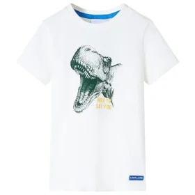 Camiseta infantil color crudo 140 de , Camisetas para niños - Ref: Foro24-11733, Precio: 8,19 €, Descuento: %