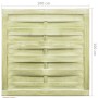 Puerta de jardín madera de pino impregnada verde 100x100 cm de vidaXL, Puertas de jardín - Ref: Foro24-45309, Precio: 48,06 €...