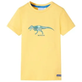 Camiseta infantil ocre claro 92 de , Camisetas para niños - Ref: Foro24-11734, Precio: 8,19 €, Descuento: %