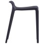 Taburetes apilables 4 unidades plástico negro de vidaXL, Taburetes de cocina - Ref: Foro24-247281, Precio: 170,45 €, Descuent...