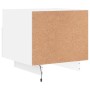 Mesitas de noche con luces LED 2 unidades blanco 40x39x37 cm de , Mesitas de noche - Ref: Foro24-836799, Precio: 73,75 €, Des...