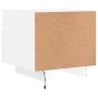 Mesitas de noche con luces LED 2 unidades blanco 40x39x37 cm de , Mesitas de noche - Ref: Foro24-836799, Precio: 71,55 €, Des...