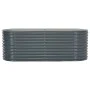 Arriate de acero galvanizado gris 240x80x81 cm de vidaXL, Maceteros y jardineras - Ref: Foro24-45523, Precio: 205,01 €, Descu...