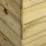 Casa de perros de jardín tejado abierto madera pino impregnada de vidaXL, Casetas para perros - Ref: Foro24-45151, Precio: 22...