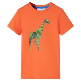Camiseta infantil naranja 128 de , Camisetas para niños - Ref: Foro24-12272, Precio: 8,06 €, Descuento: %