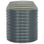 Arriate de acero galvanizado gris 240x80x81 cm de vidaXL, Maceteros y jardineras - Ref: Foro24-45523, Precio: 178,12 €, Descu...