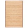 Alfombra de bambú marrón 100x160 cm de vidaXL, Alfombras - Ref: Foro24-247207, Precio: 46,97 €, Descuento: %