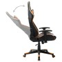 Silla de gaming de cuero sintético negro y naranja en Sillas gaming | Comprar online en Foru.es