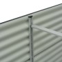 Arriate de acero galvanizado gris 240x80x81 cm de vidaXL, Maceteros y jardineras - Ref: Foro24-45523, Precio: 178,12 €, Descu...