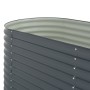 Arriate de acero galvanizado gris 240x80x81 cm de vidaXL, Maceteros y jardineras - Ref: Foro24-45523, Precio: 178,12 €, Descu...