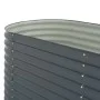Arriate de acero galvanizado gris 240x80x81 cm de vidaXL, Maceteros y jardineras - Ref: Foro24-45523, Precio: 205,01 €, Descu...