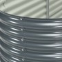 Arriate de acero galvanizado gris 240x80x81 cm de vidaXL, Maceteros y jardineras - Ref: Foro24-45523, Precio: 178,12 €, Descu...