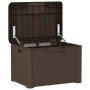 Caja de almacenaje para jardín PP marrón 125 L de , Cajas de almacenaje para exteriores - Ref: Foro24-364210, Precio: 87,95 €...