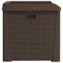 Caja de almacenaje para jardín PP marrón 125 L de , Cajas de almacenaje para exteriores - Ref: Foro24-364210, Precio: 87,95 €...