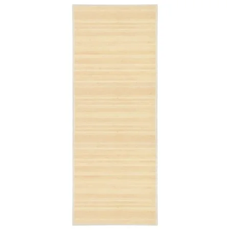 Alfombra de bambú color natural 80x200 cm de vidaXL, Alfombras - Ref: Foro24-247198, Precio: 37,30 €, Descuento: %