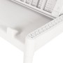 Tumbona de PP blanco 186x60x29 cm de , Tumbonas - Ref: Foro24-364215, Precio: 110,10 €, Descuento: %