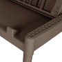 Tumbona de PP marrón 186x60x29 cm de , Tumbonas - Ref: Foro24-364217, Precio: 103,68 €, Descuento: %