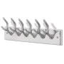 Percheros 2 unidades aluminio plateado de , Percheros para sombreros y abrigos - Ref: Foro24-278752, Precio: 75,06 €, Descuen...